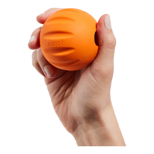 WOOF DOG FORAGER FLYBALL SINGLE ORANGE