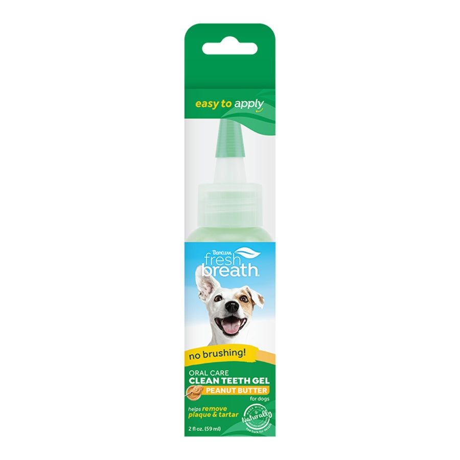 TropiClean Fresh Breath Dental Gel PB 2 oz