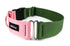 Dubdog Collar Pink/Olive Medium