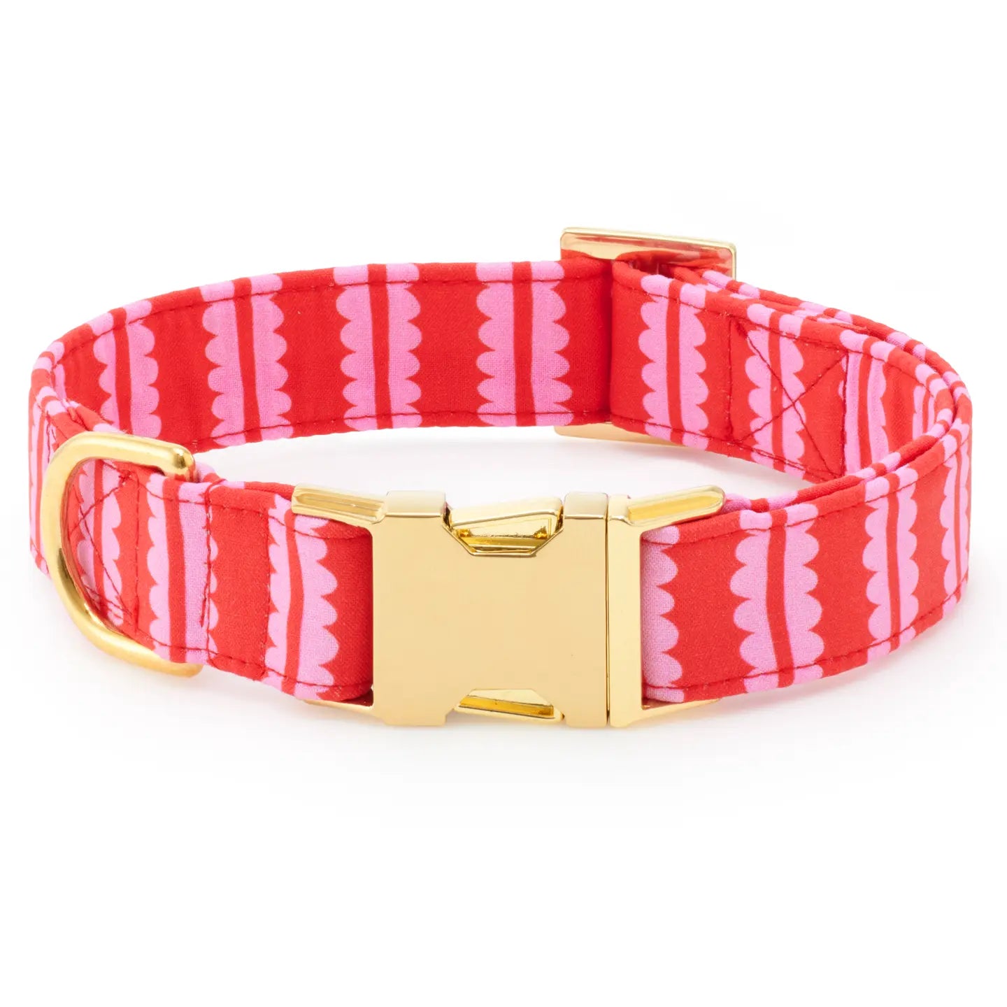 TFD SCALLOP STRIPE COLLAR SMALL