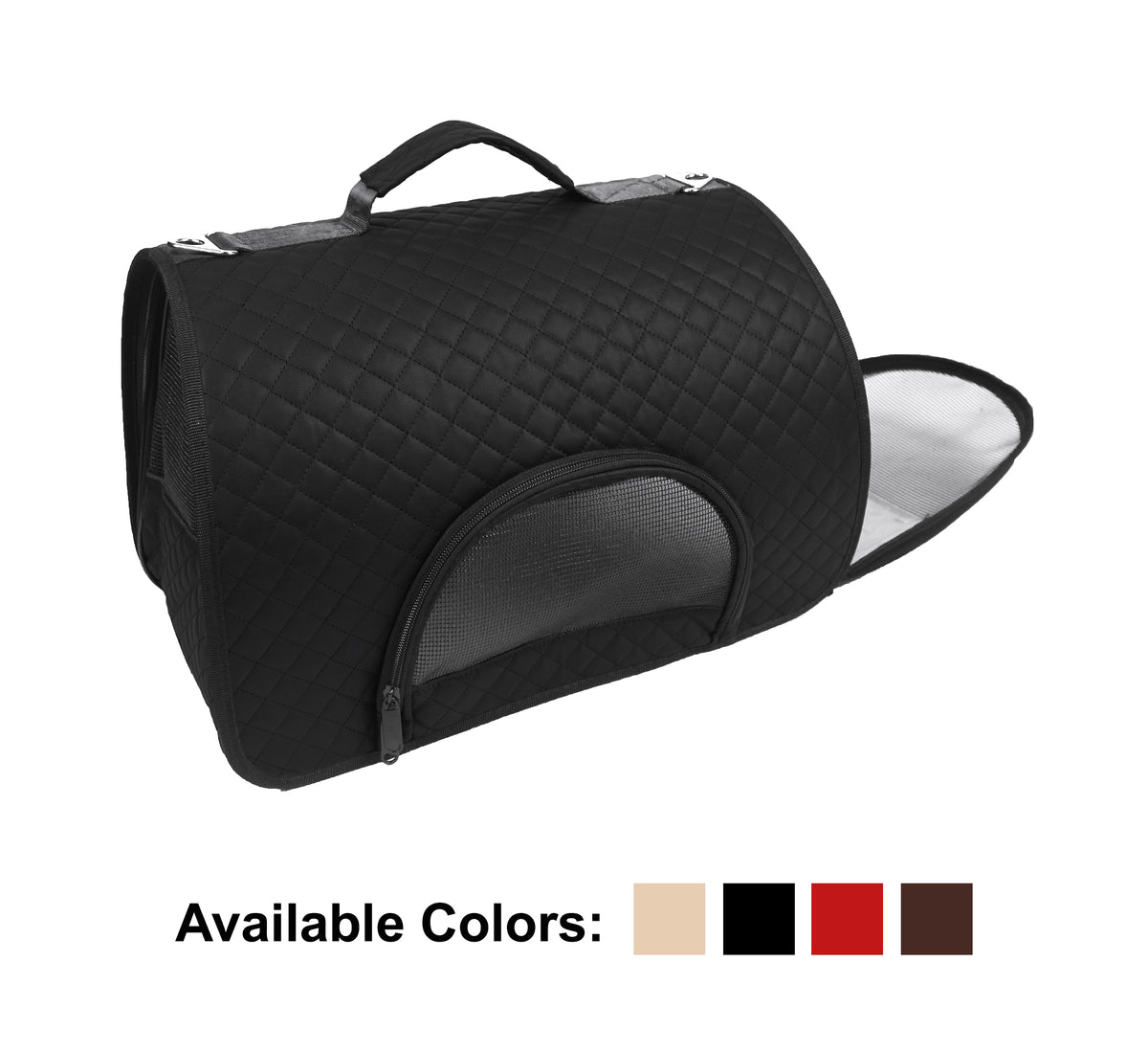 Dogline Designer Pet Carrier BLK