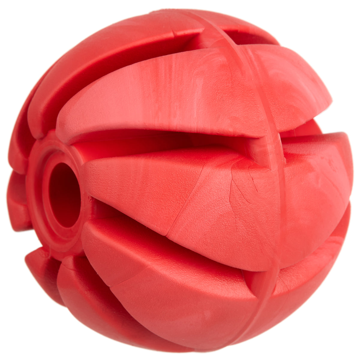 Dogline Spiral Ball 2.75" Red