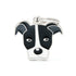 MyFamily friends black and white pitbull ID tag