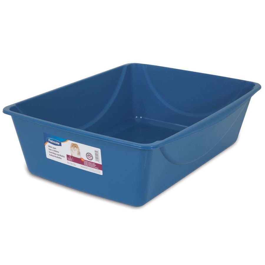 Petmate Basic Cat Litter Pan GRY Jumbo