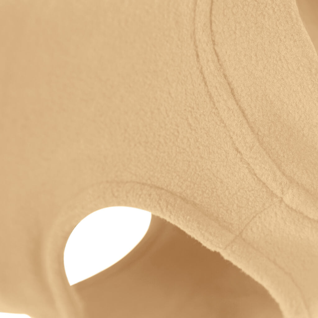 Gooby Stretch Fleece Vest Sand XL