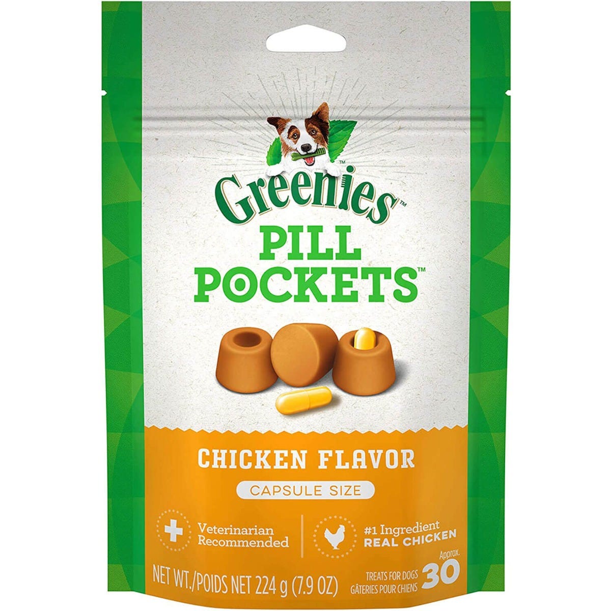 Greenies Pill Pockets Chicken 7.9 oz