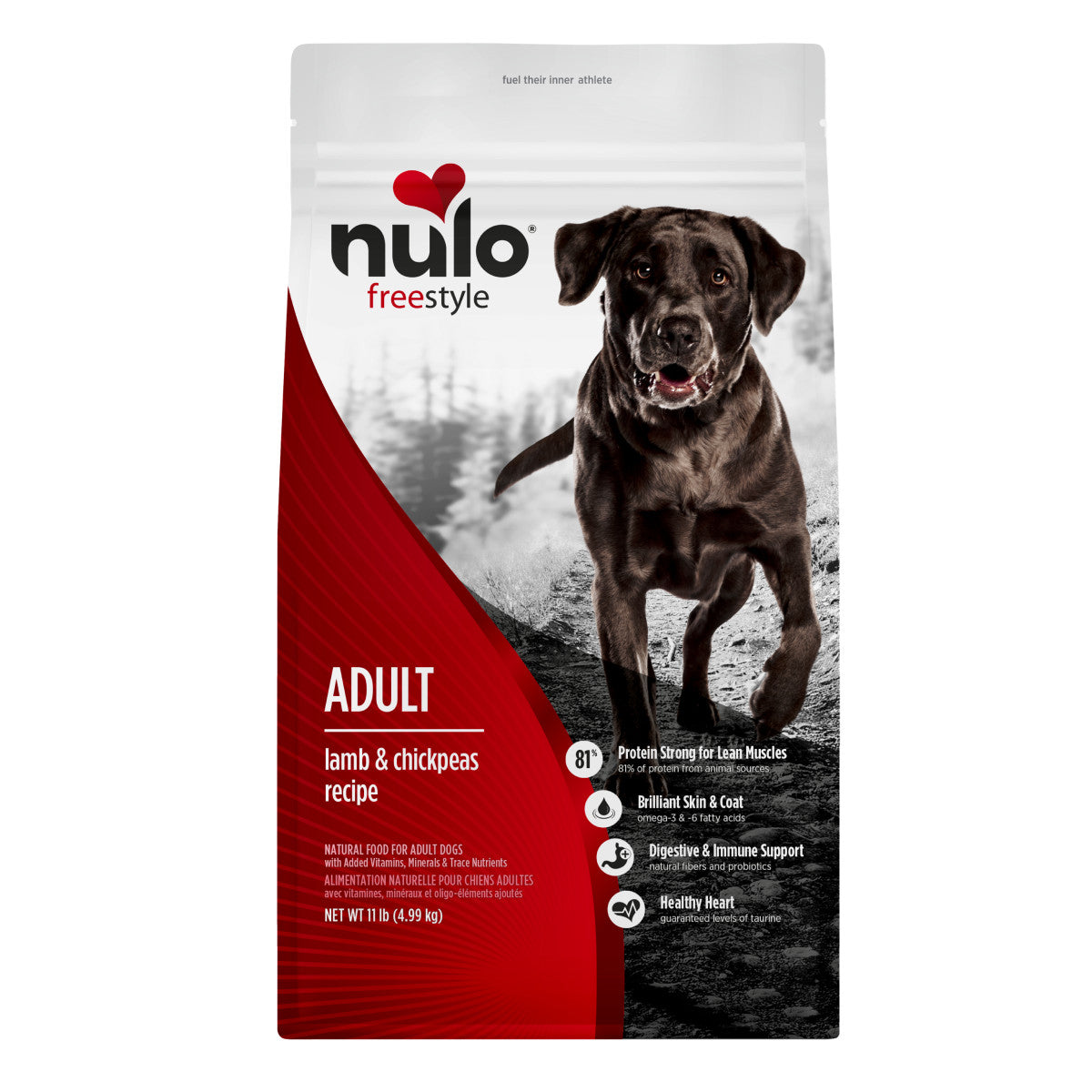 Nulo FreeStyle Lamb &amp; Chickpeas Recipe for Dogs 11 lb