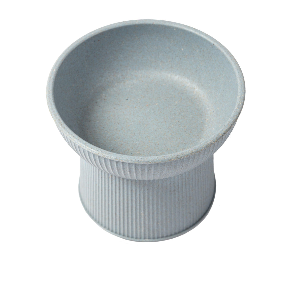 PARK LIFE ALBIE FLUTED CAT DISH BLUE