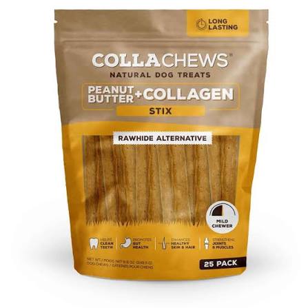 Collachews Peanut Butter 5" 25 ct