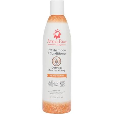 Aroma Paws Oatmeal Manuka Honey Shampoo 13.5 oz