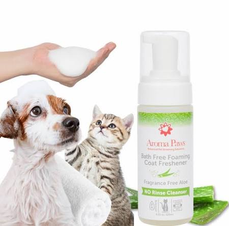 Aroma Paws Fragrance Free Aloe Foaming Cleanser 4.25 oz