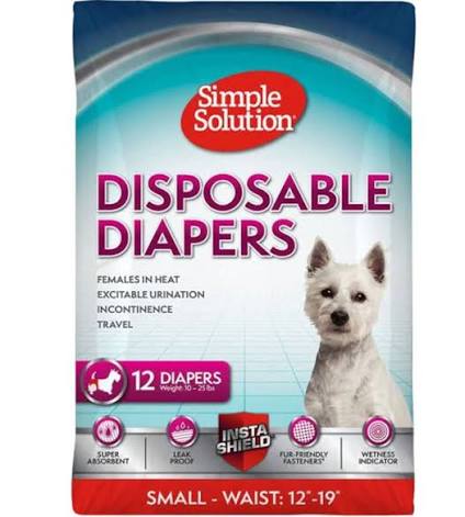 Simple Solutions Diapers 12 pk SM