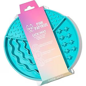 PINK PAPYRUS BLUE LICK MAT
