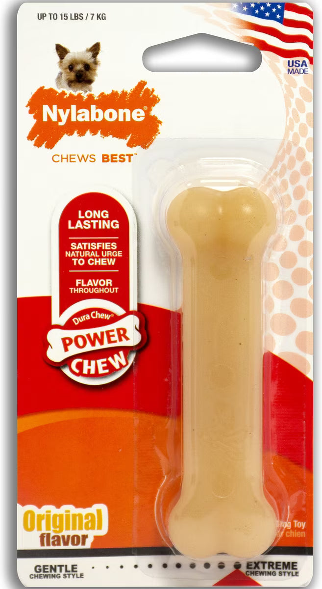 NYLABONE POWER CHEW ORIGINAL BONE XS