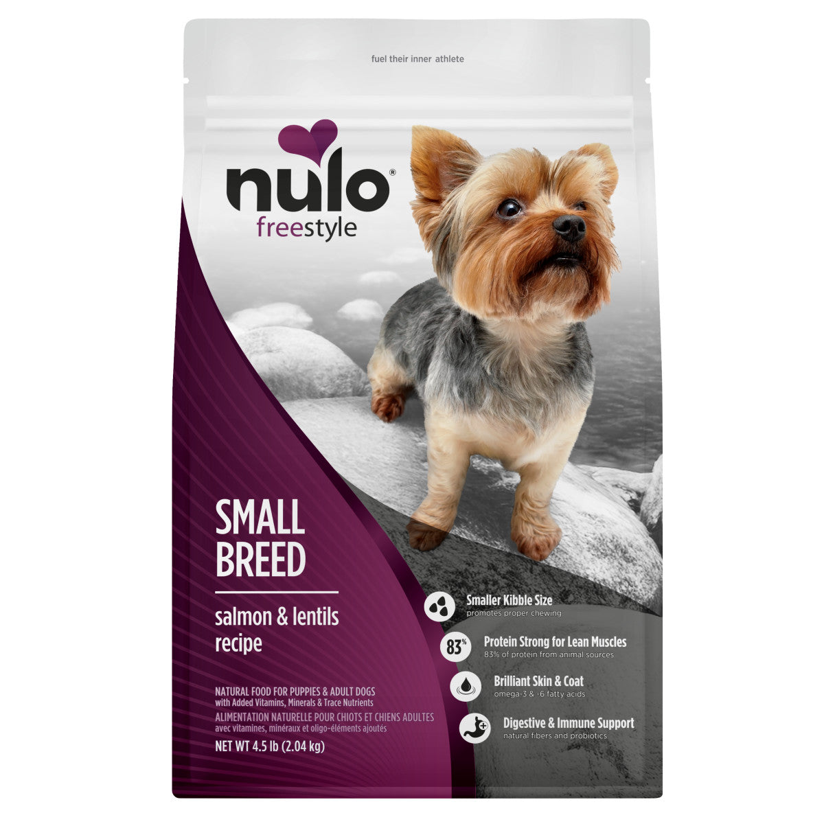 Nulo FreeStyle Small Breed Salmon &amp; Lentils Recipe for Dogs 4.5 lb