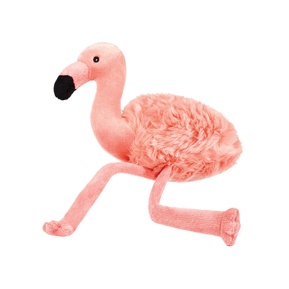 Fluff &amp; Tuff Lola Flamingo plush dog toy