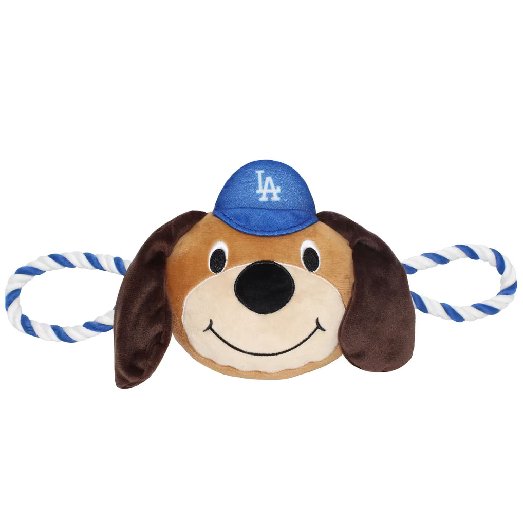 PETS FIRST DODGERS MASCOT ROPE TOY