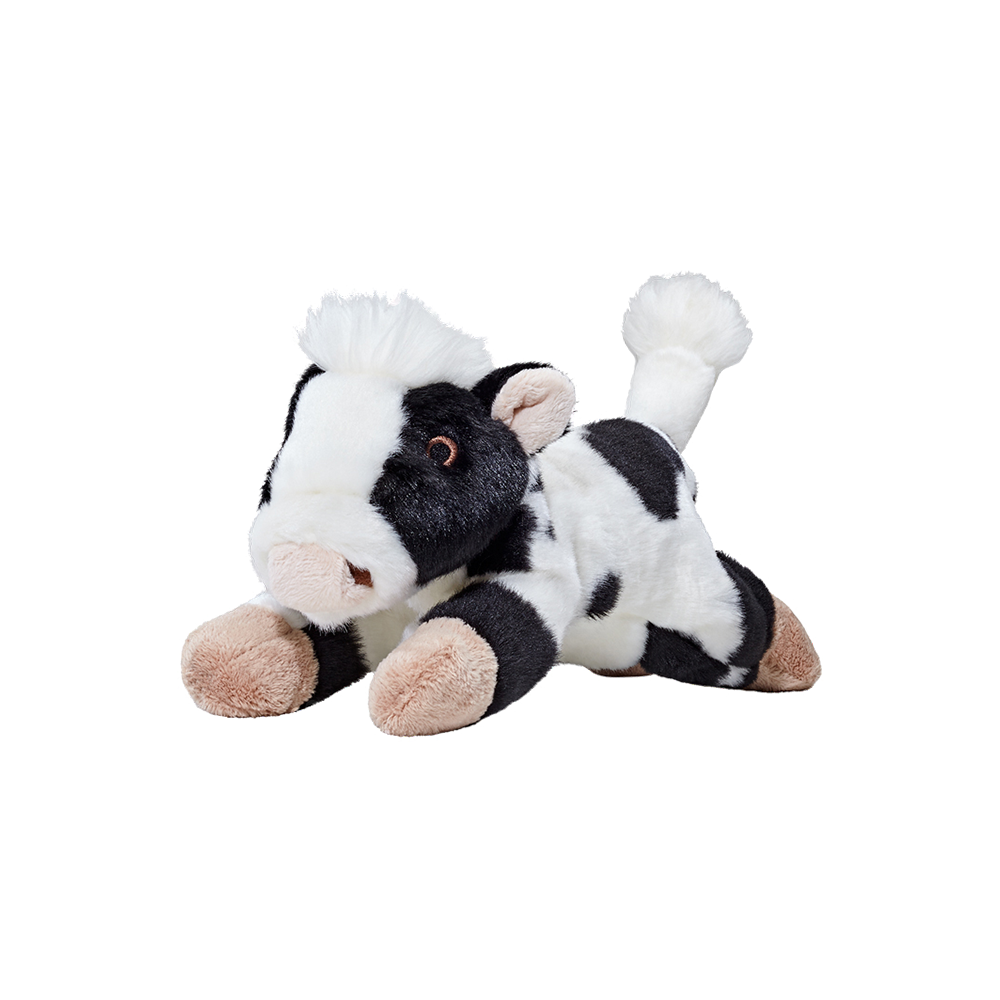 Fluff &amp; Tuff Marge Cow plush dog toy