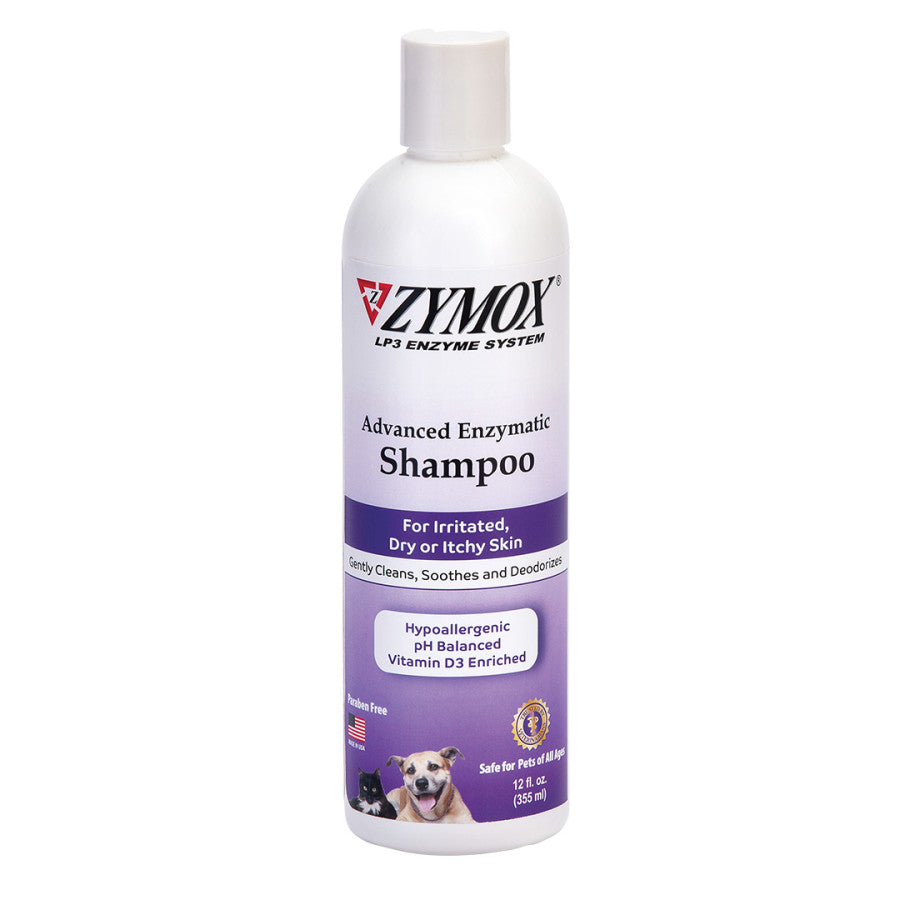 Zymox Shampoo Itch Relief 12 oz