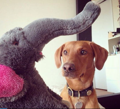 Fluff &amp; Tuff Edsel Elephant plush dog toy