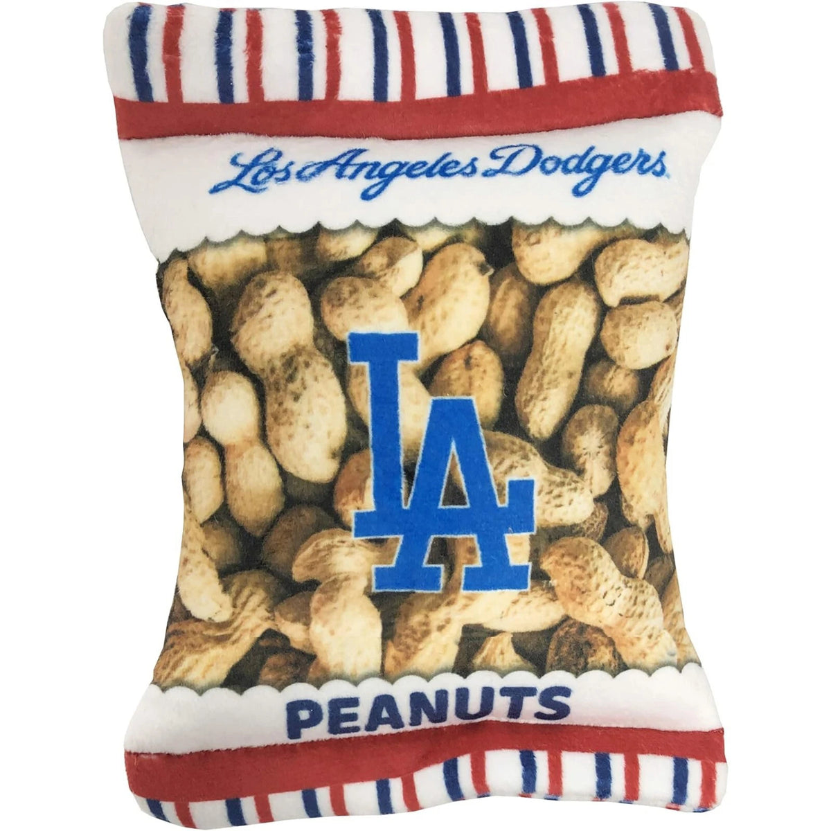PETS FIRST DODGERS PEANUT BAG TOY