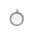 MyFamily shine saint tropez white glitter circle ID tag