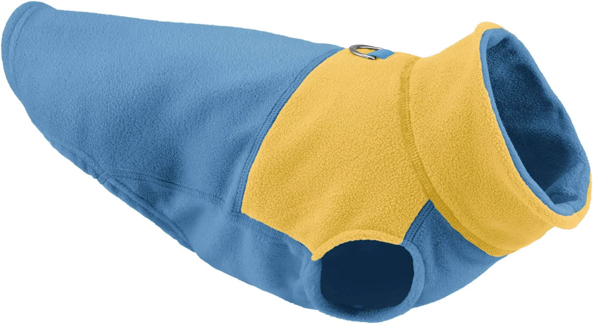 GOOBY FLEECE VEST TWO TONE BLUE XL