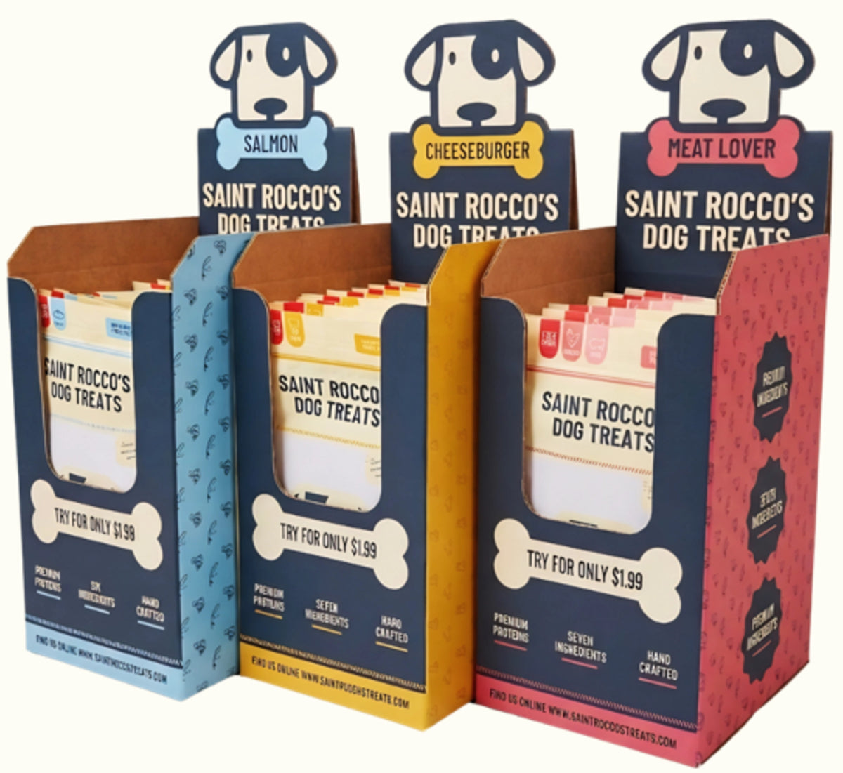 Saint Roccos Cheeseburger Single 1 oz