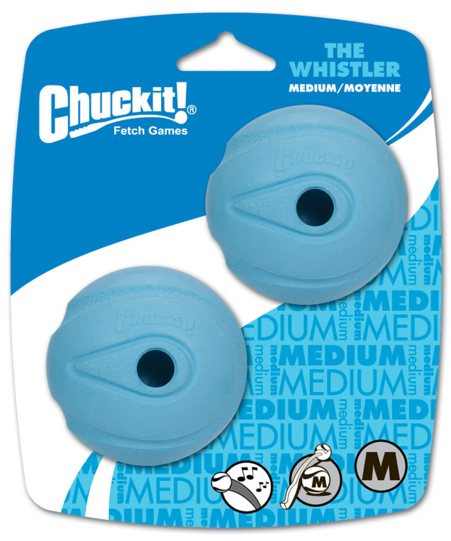 Chuckit Whistler Med 2 pk