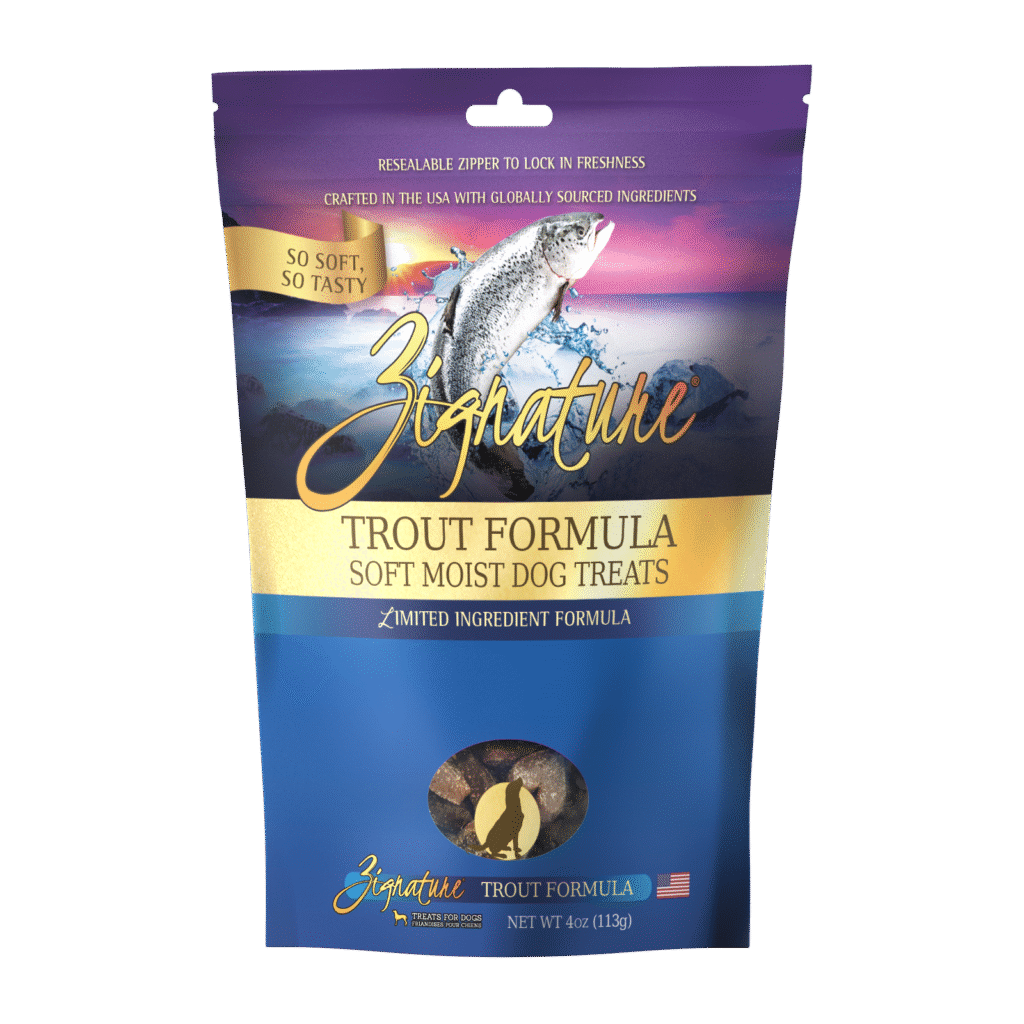 ZIGNATURE TROUT SOFT TREATS 4OZ
