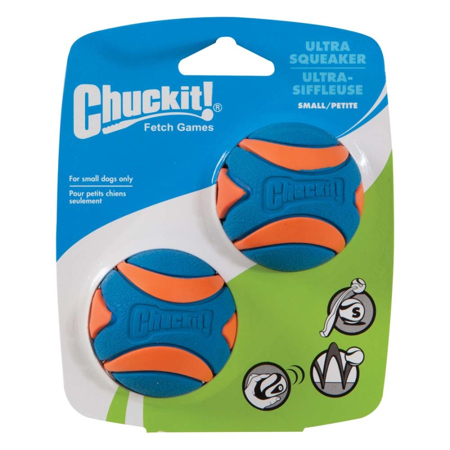 Chuck It SM Ultra Squeaker 2 pk