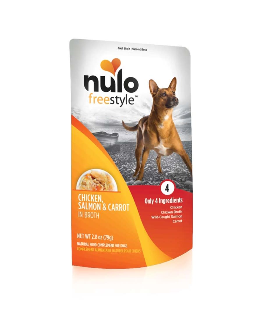 NULO DOG CHICKEN, SALMON &amp; CARROT 2.8OZ  SINGLE