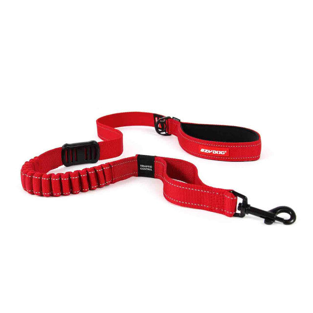 EzyDog Zero Shock Leash 48 inch Red